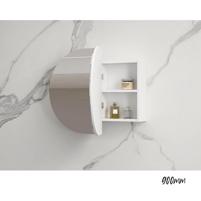 CAPRI Matte White Shaving Cabinet