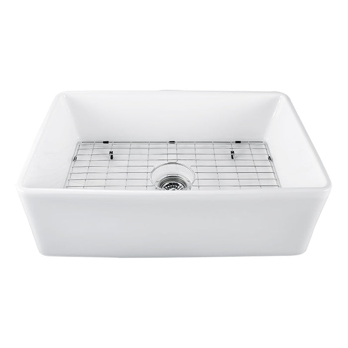 KENSINGTON Farmhouse Ceramic Single Butler Sink 770mm