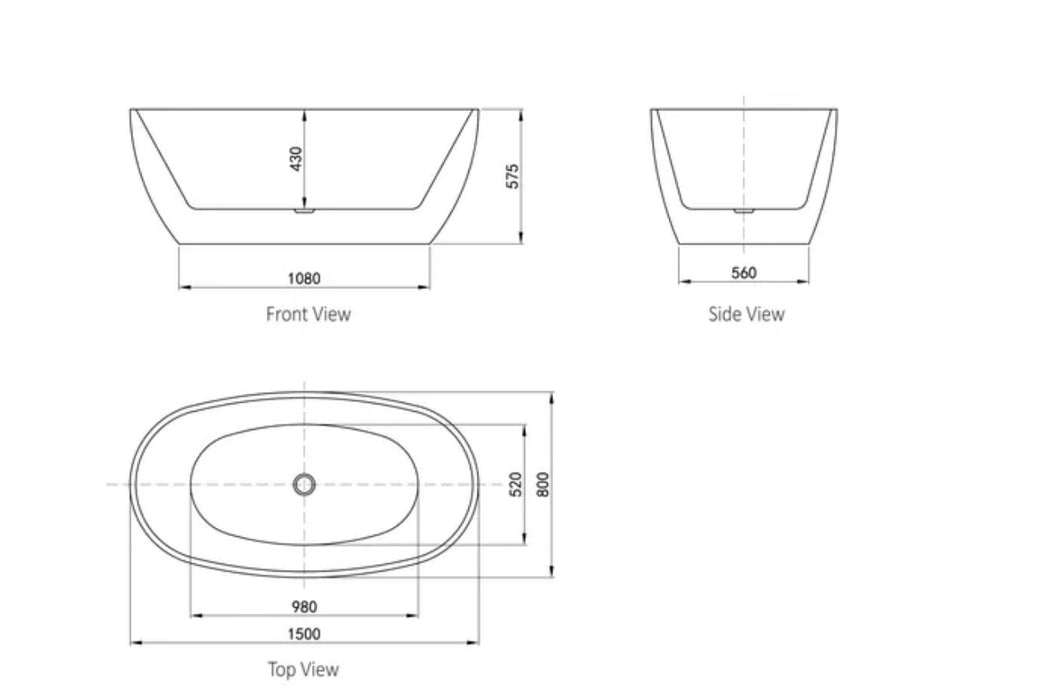 Vinny Freestanding Bath