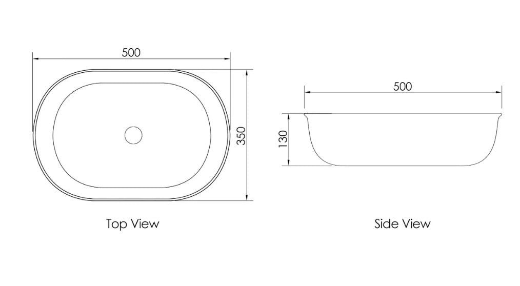 BRONTE Oval Basin
