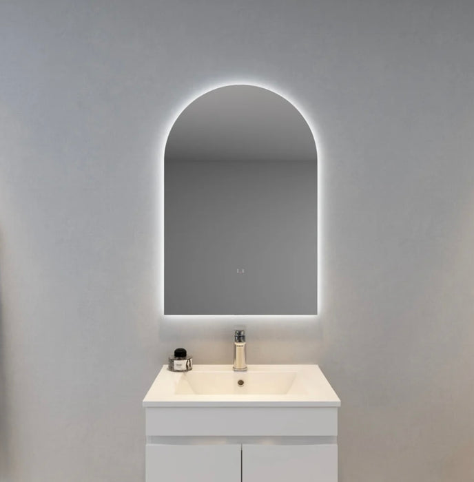 Poseidon LED Backlit Arch Mirror