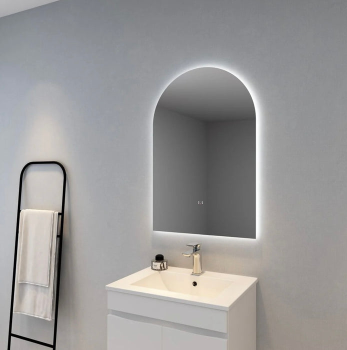 Poseidon LED Backlit Arch Mirror