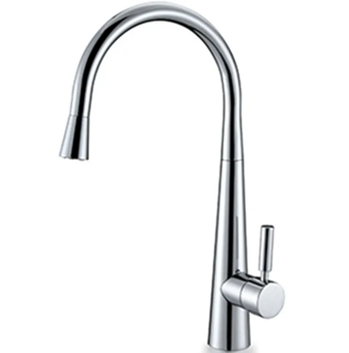 BYRON Kitchen Pull Out Sink Mixer Chrome