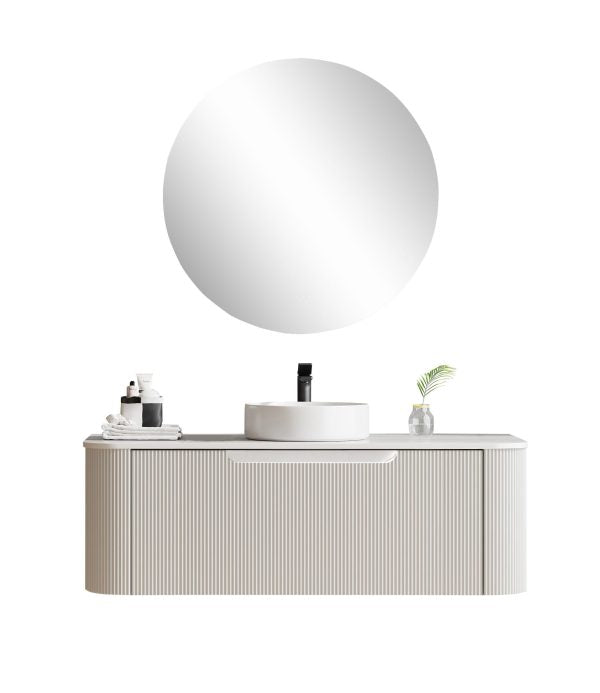 MERCIO ROME Matte Matte White Vanity