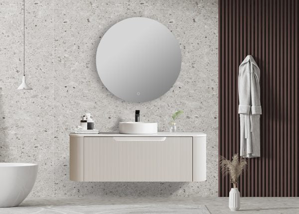 MERCIO ROME Matte Matte White Vanity