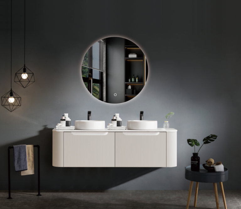 MERCIO ROME Matte Matte White Vanity