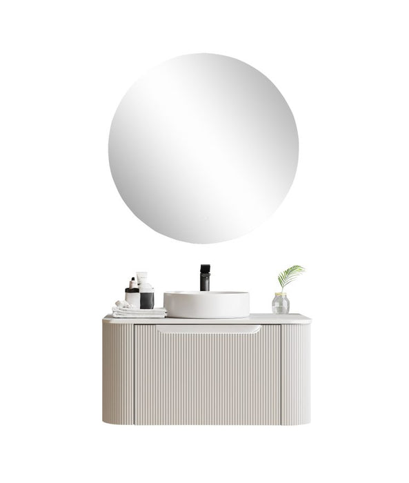 MERCIO ROME Matte Matte White Vanity