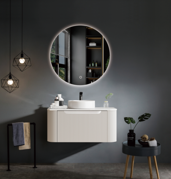 MERCIO ROME Matte Matte White Vanity