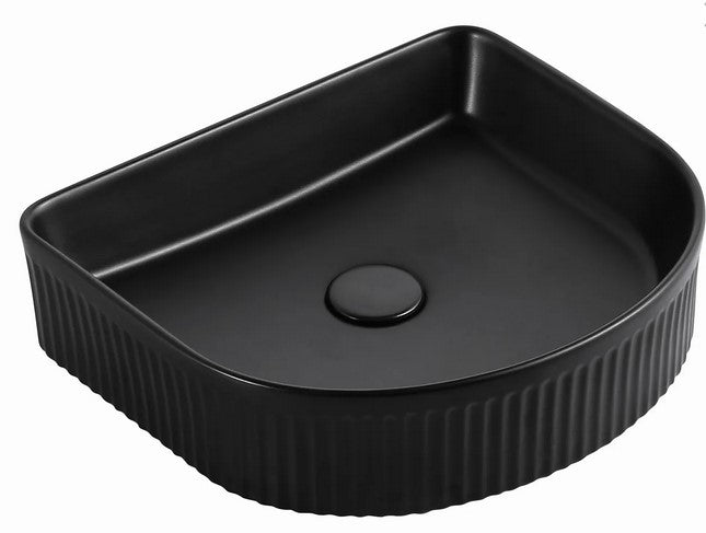 ARCHIBALD Fluted Basin Matte Black