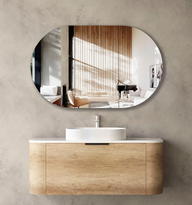 BENTWOOD Natural Oak Vanity  (Available in 600mm, 750mm, 900mm, 1200mm)