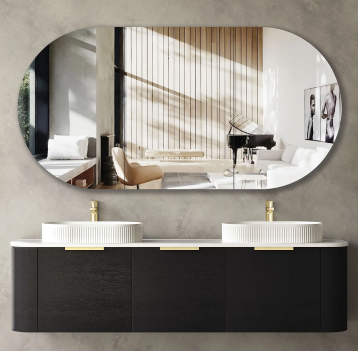 BENTWOOD Black Oak Vanity 1500/1800