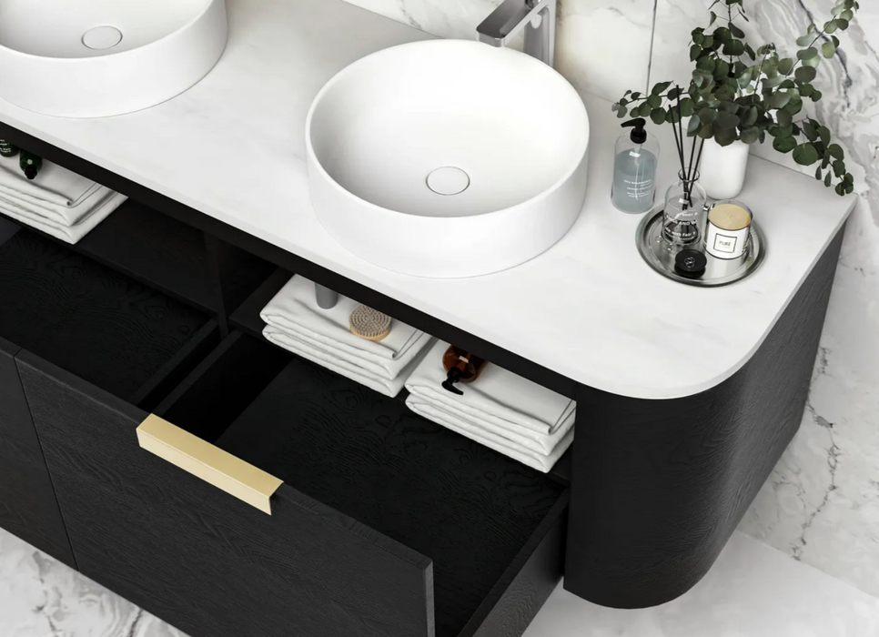 BENTWOOD Black Oak Vanity 1500/1800