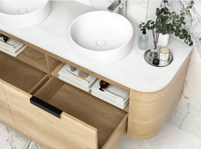 BENTWOOD Natural Oak Vanity 1500/1800