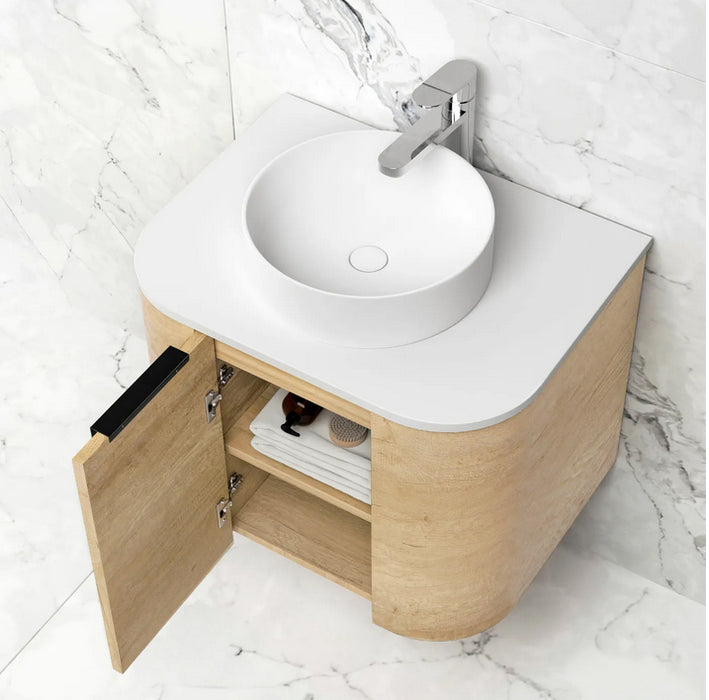 BENTWOOD Natural Oak Vanity  (Available in 600mm, 750mm, 900mm, 1200mm)