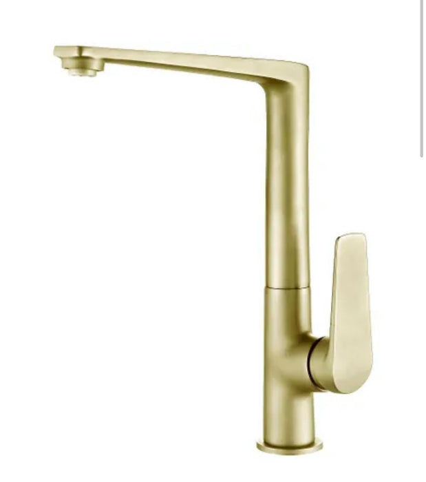 ZEVIO Kitchen Sink Mixer - Brushed Gold