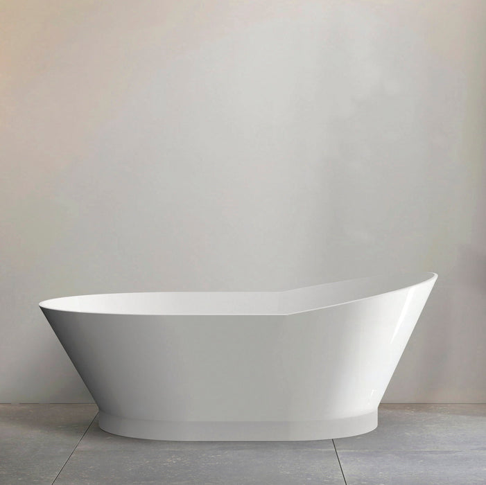 LONDON Freestanding Gloss White Bath 1500 & 1700