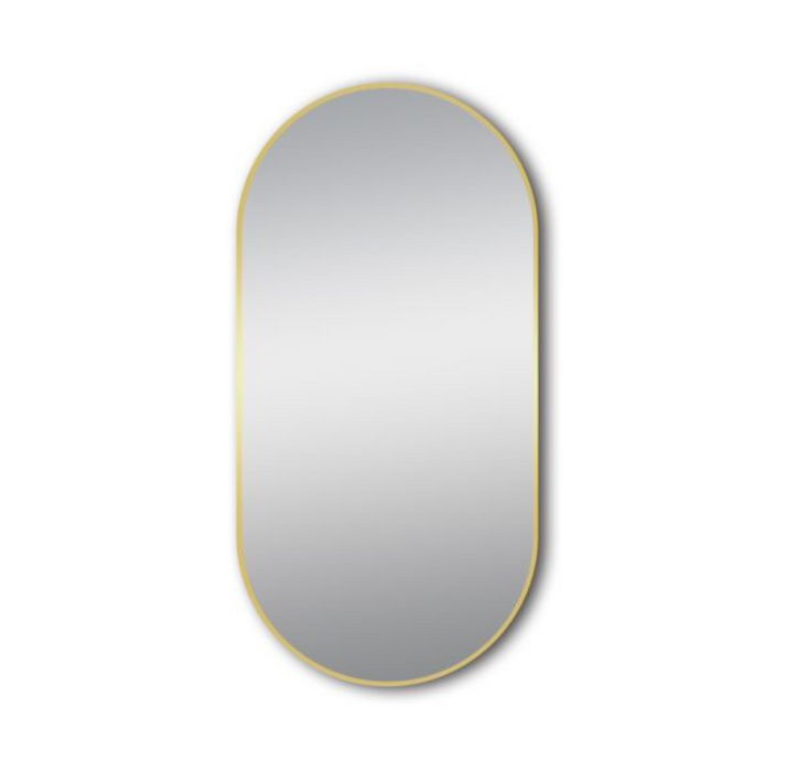 OPAL Brushed Yellow Gold Mirror 1000