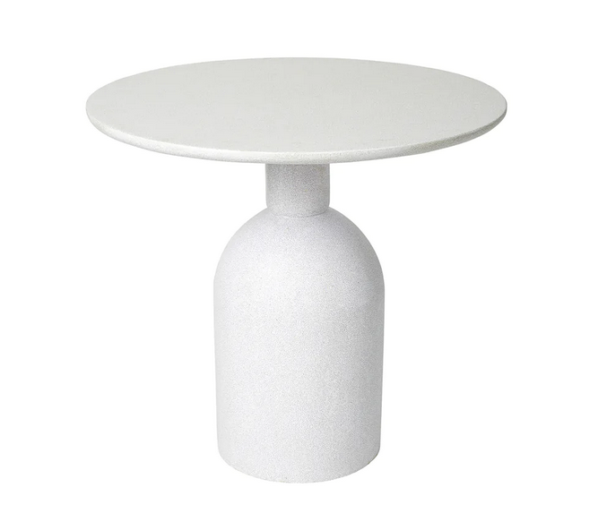 CLOVELLY Outdoor Side Table - Black or White