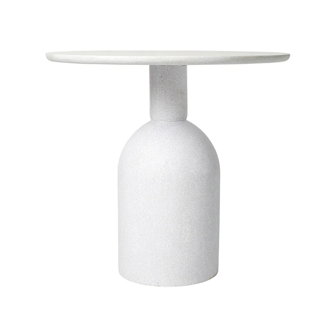 CLOVELLY Outdoor Side Table - Black or White