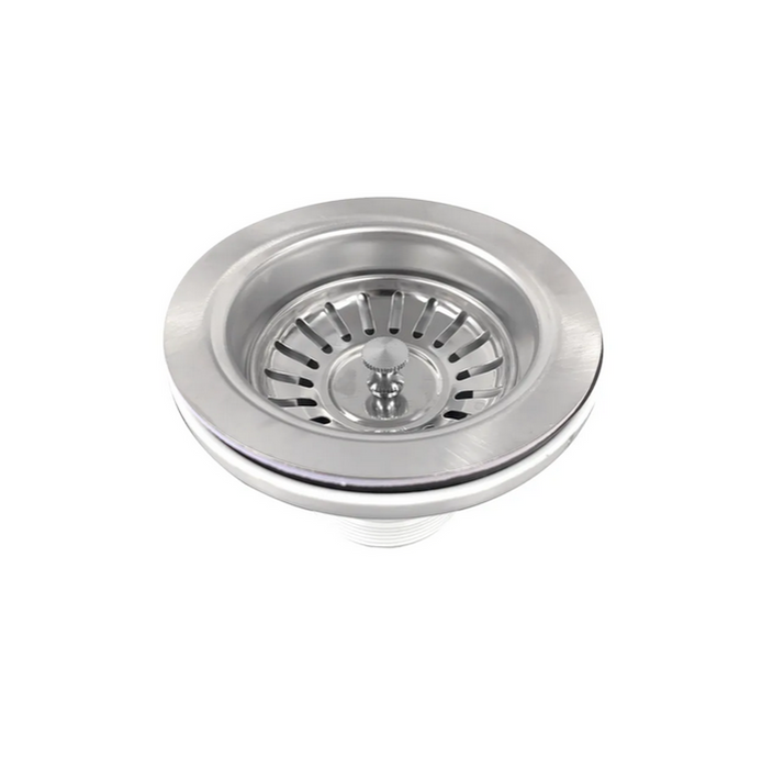 Sink Basket Waste - Stainless Steel