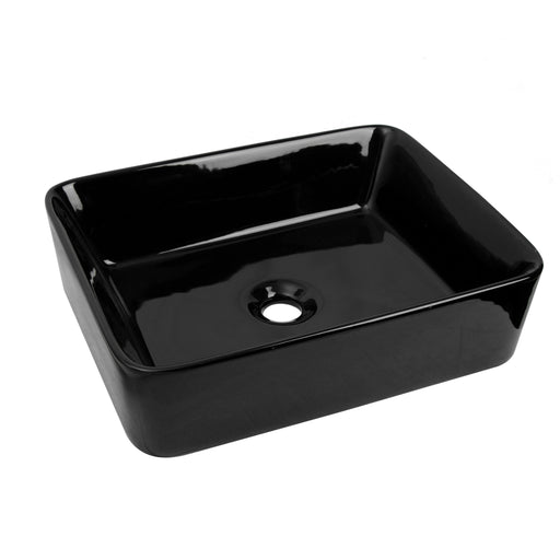 EDGEWARE Square Above Counter Basin Black - Renovation Box