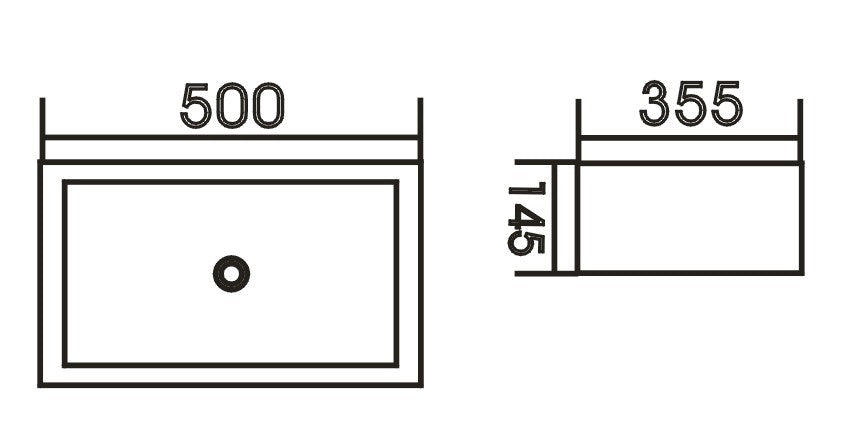 CONCORD Square Above Counter Basin 500x355 - Renovation Box