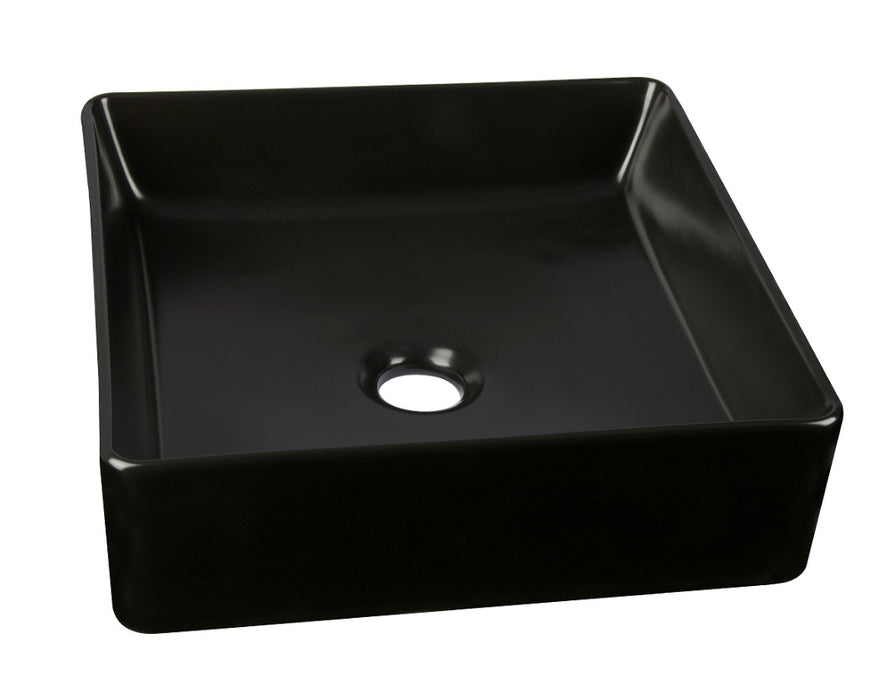 CUBIX Square Above Counter Basin Matte Black - Renovation Box