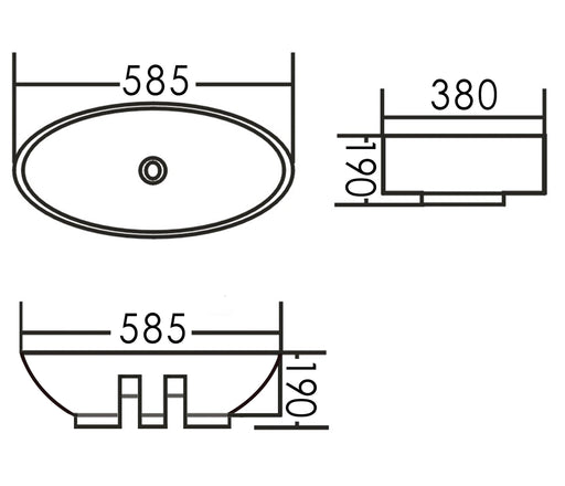 AVALON Oval Basin - Renovation Box