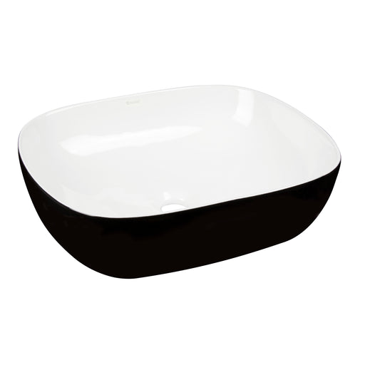 NEW YORK Basin Black/Gloss White - Renovation Box