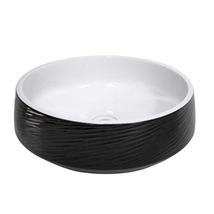 ZEN Basin Matte Black/White