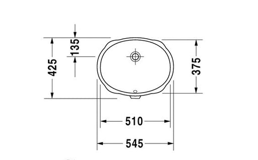 COMO Oval Undermount Basin - Renovation Box