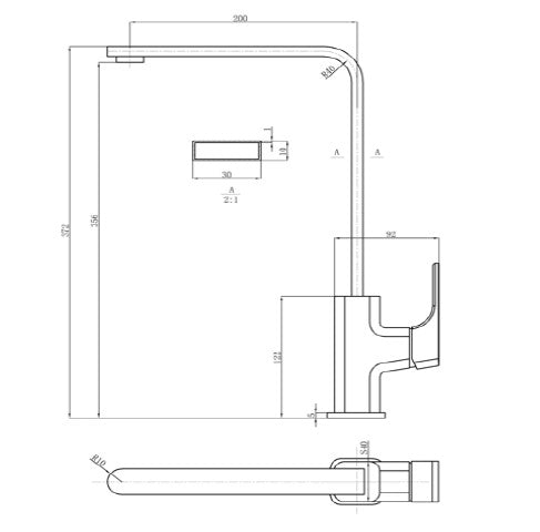 COMPACT Sink Mixer - 3 Colours