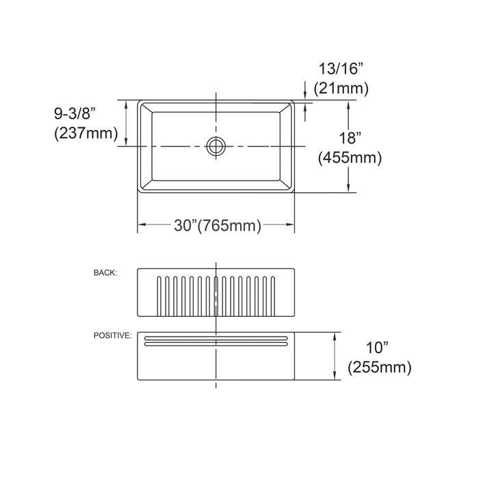 BOSTON Butler Sink 765 x 455 - Renovation Box