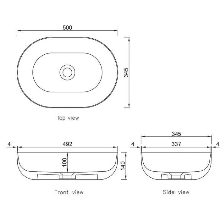 PORTOFINO Solid Surface Basin