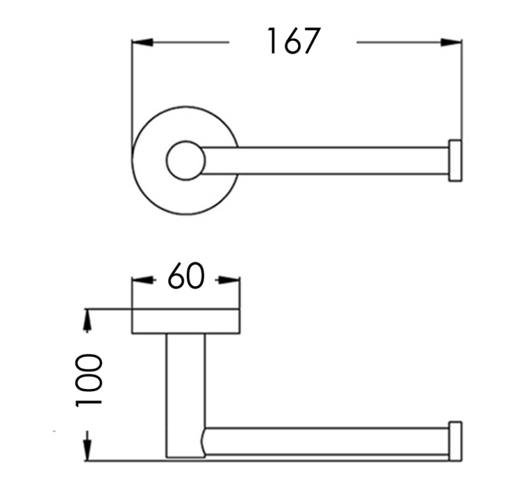 BROOKLYN AP Toilet Roll Holder - 5 Colours