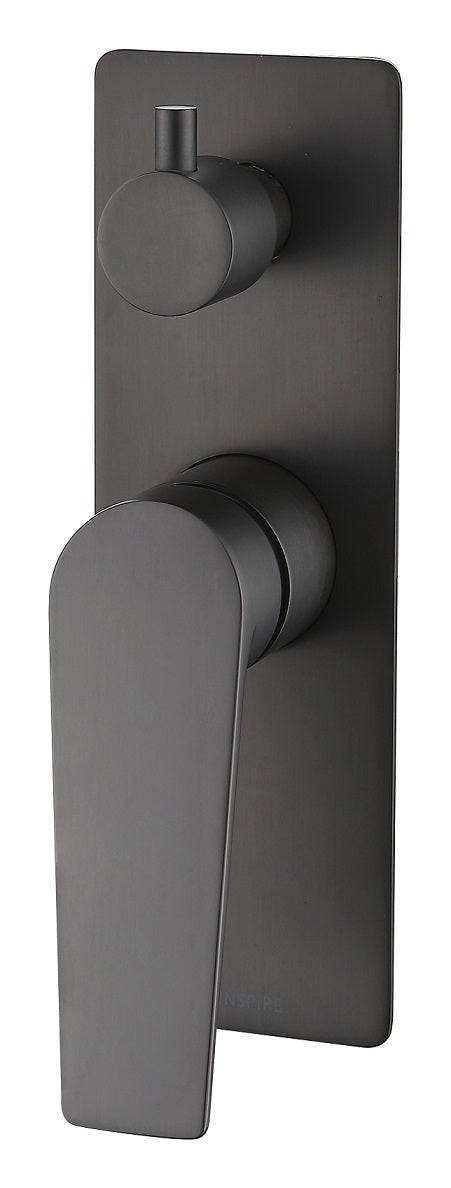 ZEVIO Shower/Bath Mixer with Diverter - Gunmetal - Renovation Box