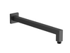 PORTLAND Shower Arm and Head - Matte Black - Renovation Box