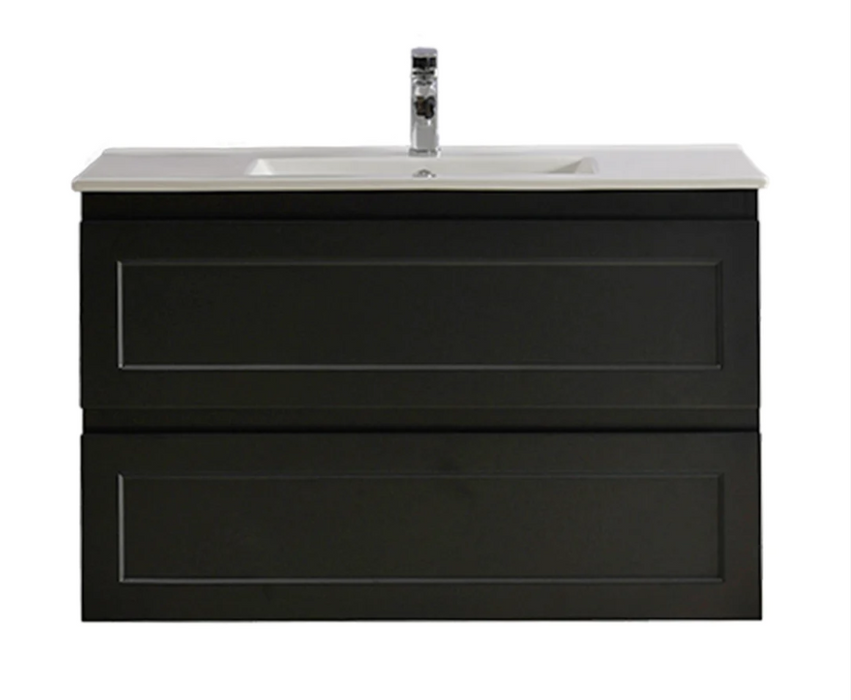 LISBON Matte Black Vanity Ceramic Top