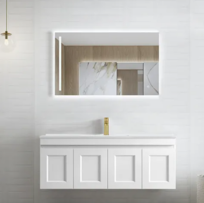 HAMPTON Matte White Vanity Ceramic Top