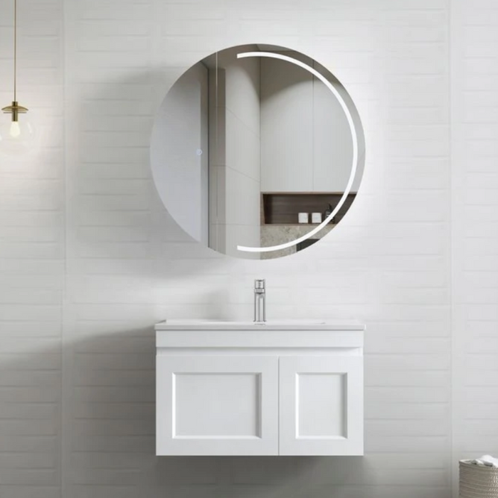 HAMPTON Matte White Vanity Ceramic Top