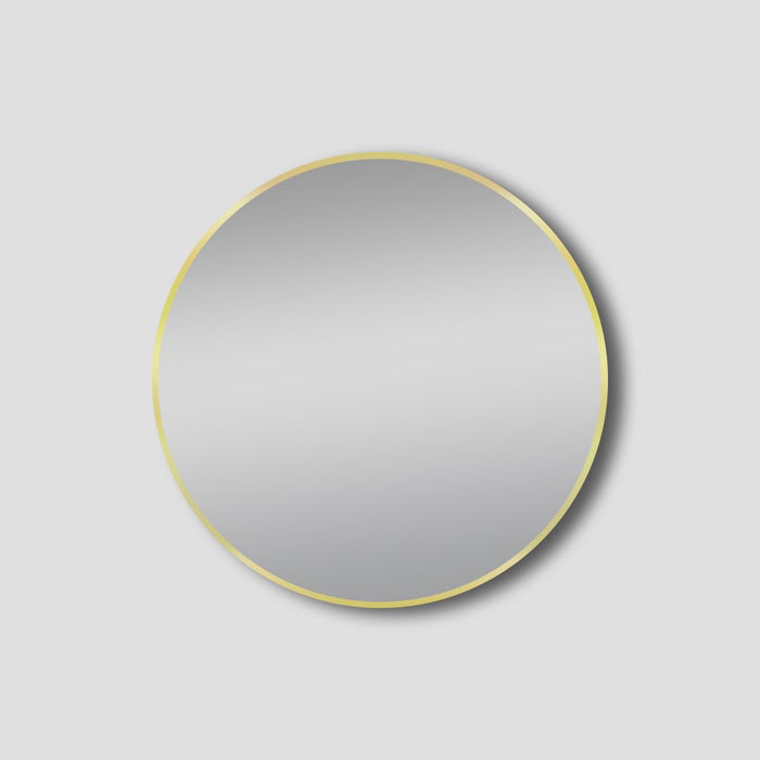 MIRA Brushed Yellow Gold Mirror