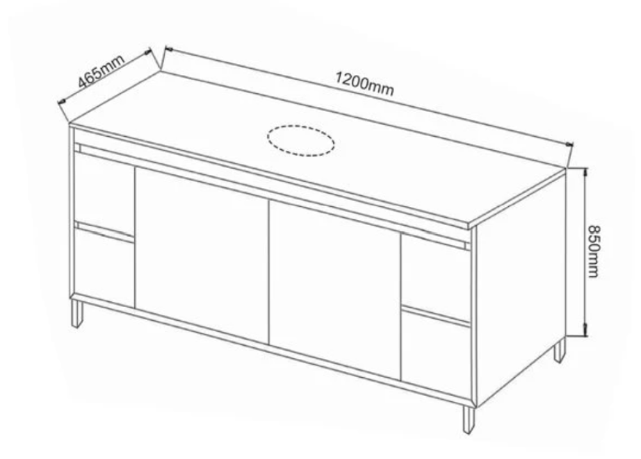 MAXIMO Floor Standing Vanity