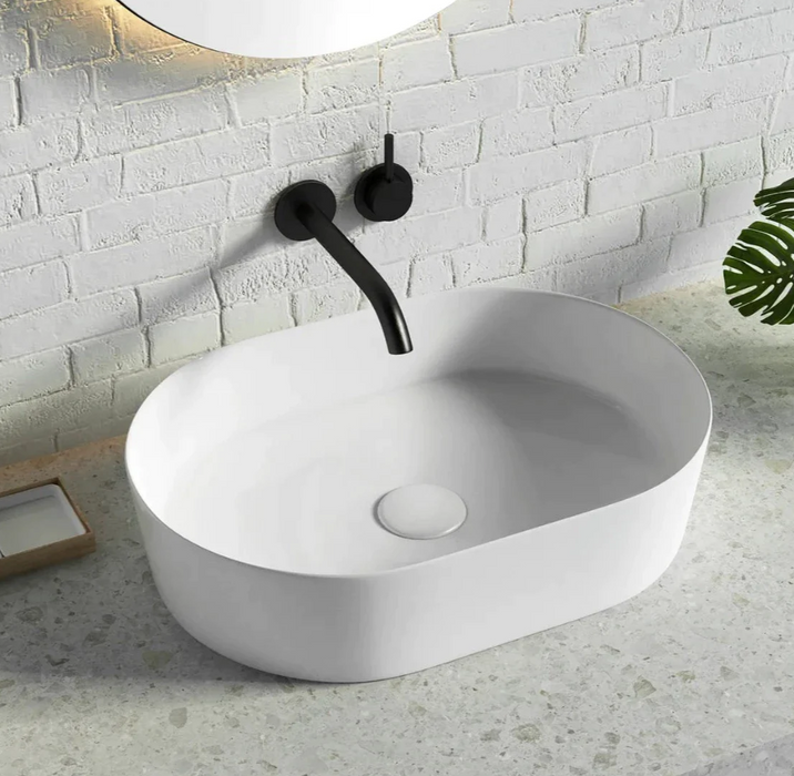 QUAY Oval Basin - Gloss White